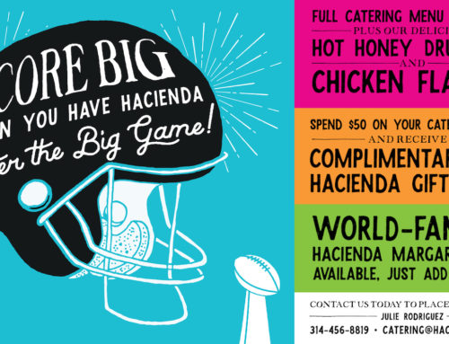 Make the Big Game Perfect with Hacienda’s Catering and Amazing Margarita Mix!