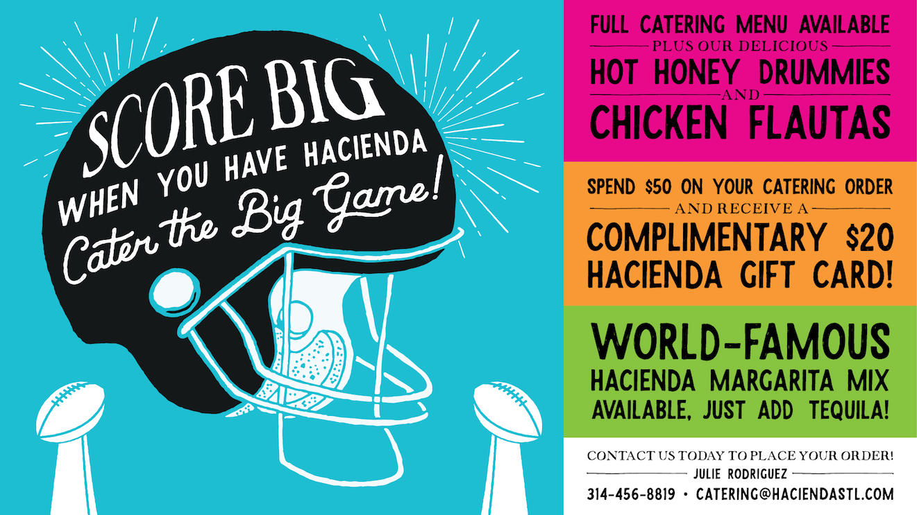 Score Big When You Have Hacienda Cater the Big Game - World-Famous Hacienda Margarita Mix